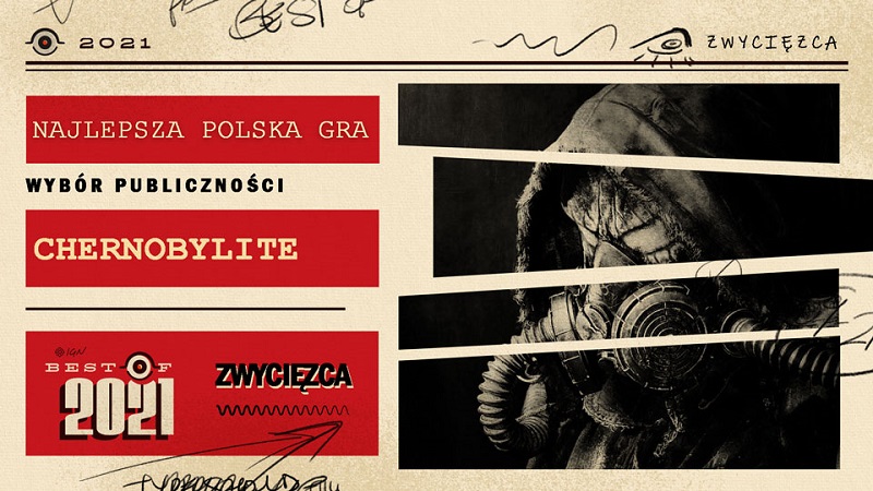 Chernobylite Best Polosh Game Community Award 2021.