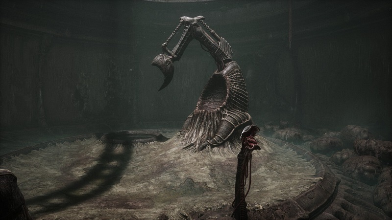 Scorn: A H.R.Giger-esque chair.